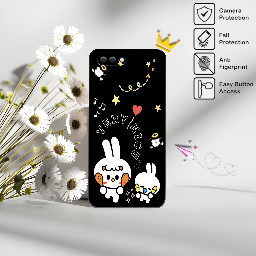 Case Hp Oppo A3S - OPPO A5 - Case Motif Cute OPPO A3S - OPPO A5 -  Casing Hp - Silicon Hp - Cover Hp