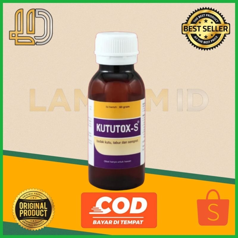 kututox obat kutu ayam burung anjing kucing caplak Lampam ID