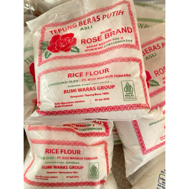 

Tepung Beras Rose brand