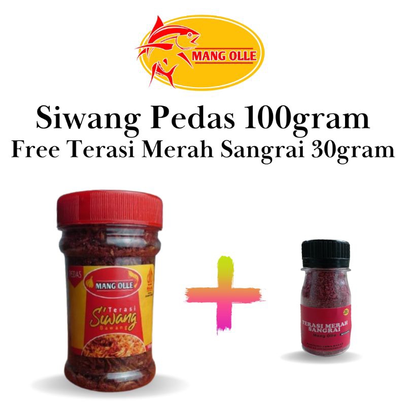 

Siwang Terasi Merah Bawang Pedas 100gr