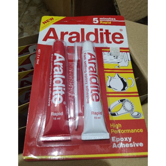 

LEM ARALDITE MERAH 5MENIT 3 ML KODE W1U9