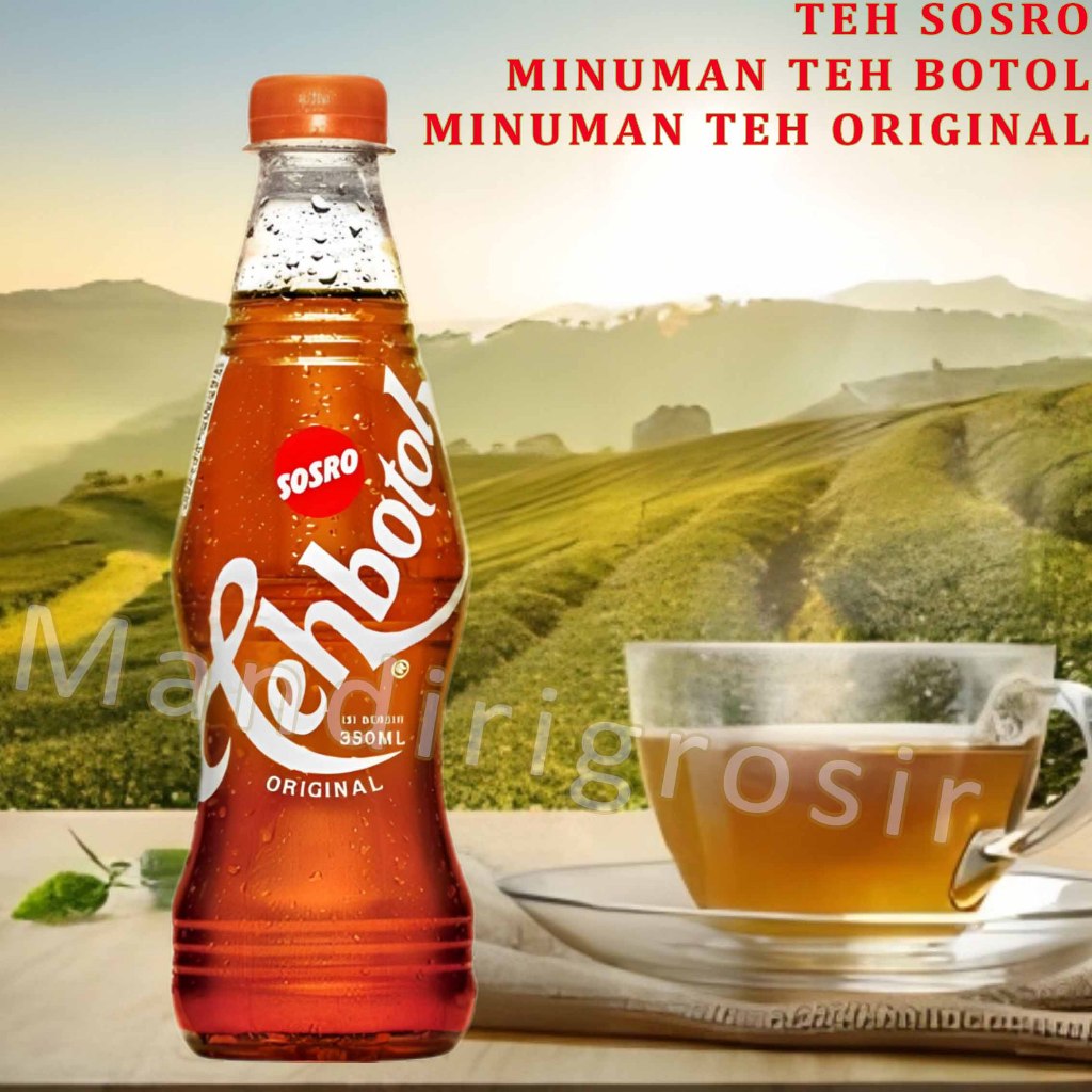 

Minuman Teh Rasa Original * Teh Botol Sosro * Minuman Teh Botol * 350ml