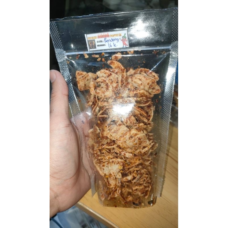 

Basreng Rendang Daun Jeruk Besar 130 Gram