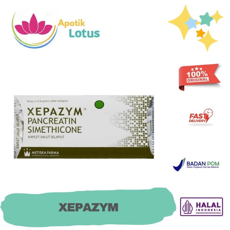 Xepazym tablet / Xepazym pancreatin simethicone / Xepazym tablet /Xepazym