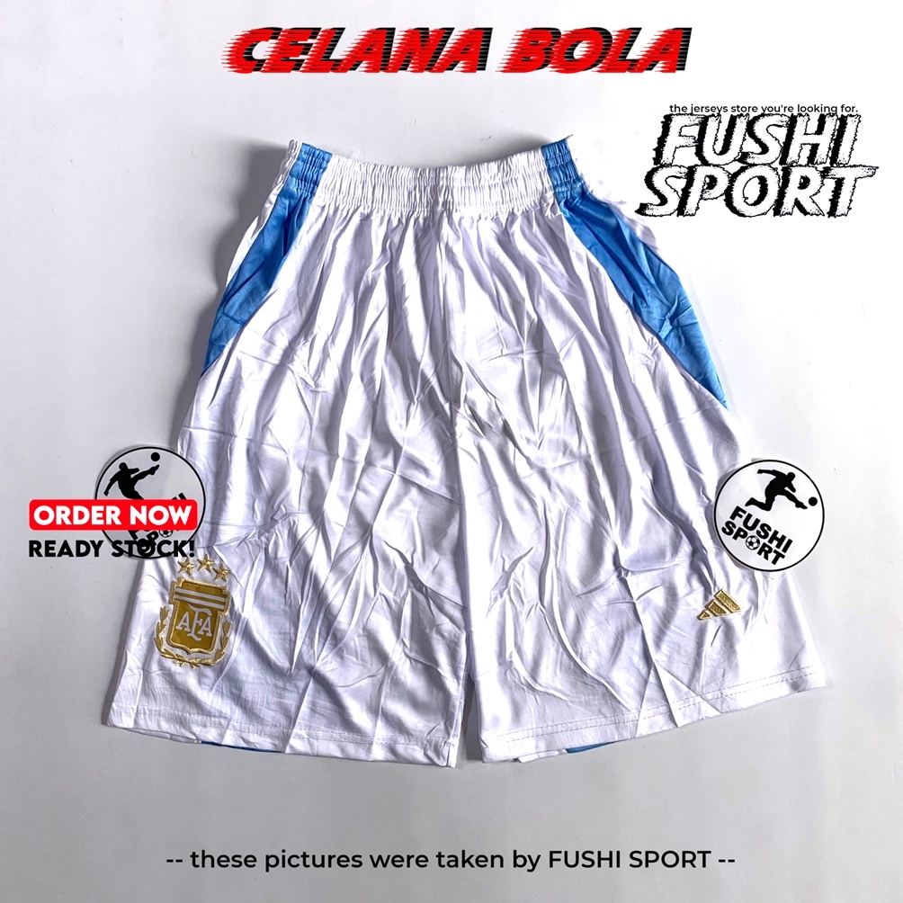 Celana Bola Club Klub Argentina Home 224 Copa America Grade Ori Thailand KODE J8C4