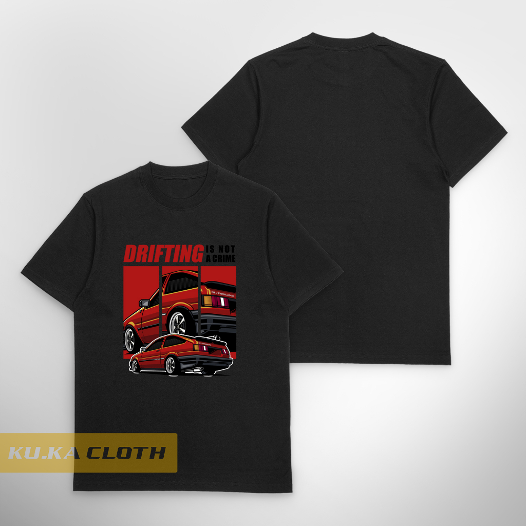Baju Kaos Distro Pria Sport Car Drifting