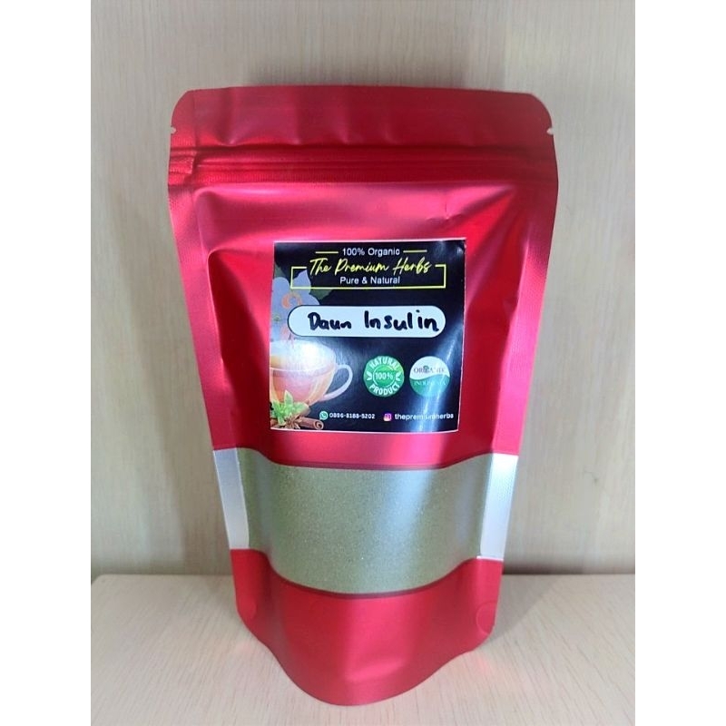 

100% Daun insulin (bubuk Organik) kualitas premium