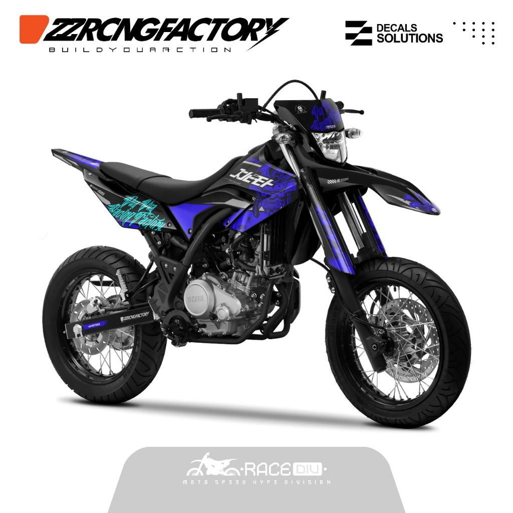 DECAL YAMAHA WR155 FULL BODY COSTUM