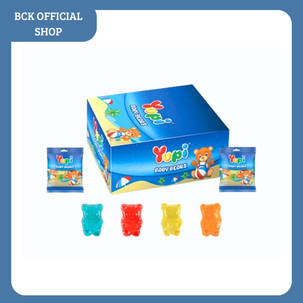 

Yupi Candy Gummy Baby Bears 24x7gr (1box)