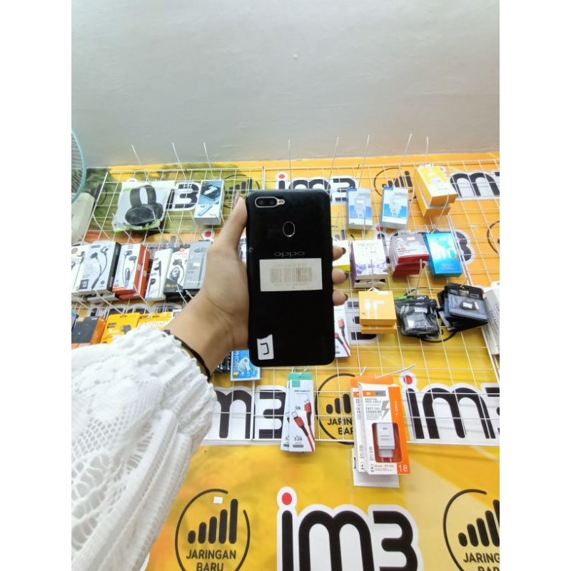 HANDPHONE SECOND OPPO A5S HITAM 3/32