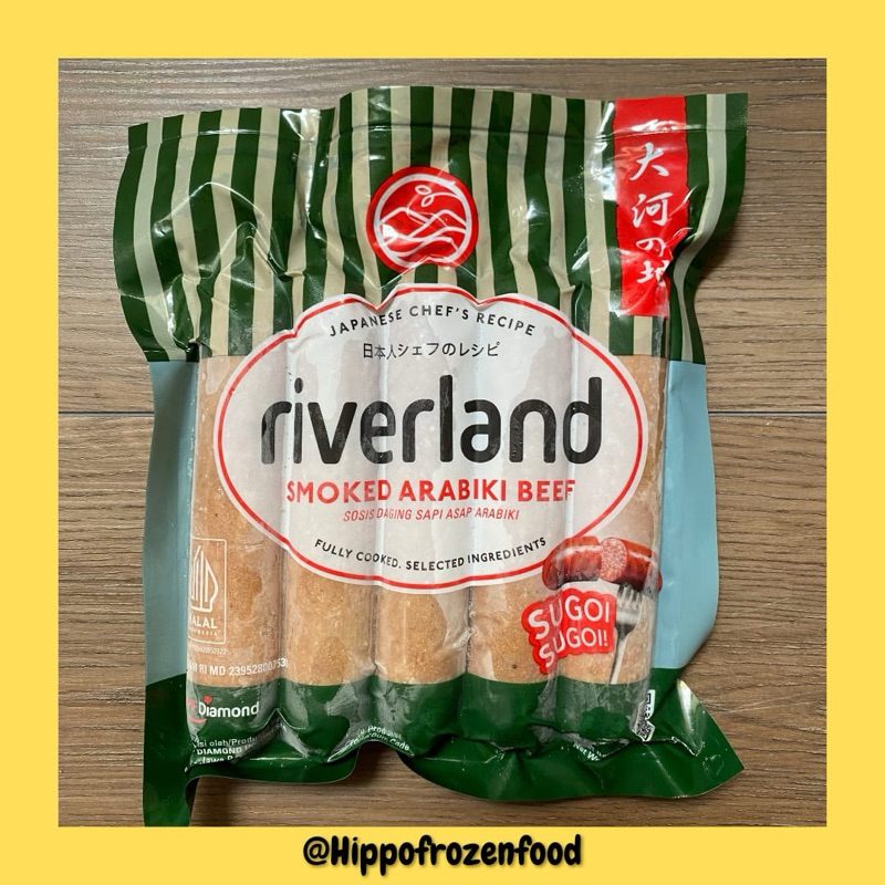 

RIVERLAND Smoked Arabiki Beef Sausage 360gr