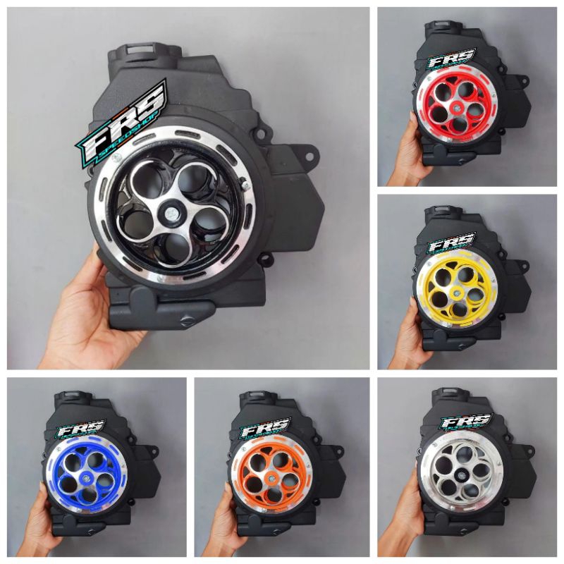 Tutup radiator cover radiator set spiner bulat honda vario 110 techno vario 110 pakai radiator