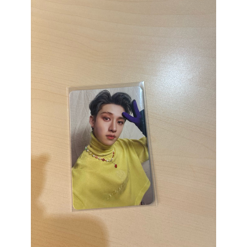 Bangchan straykids Official photocard