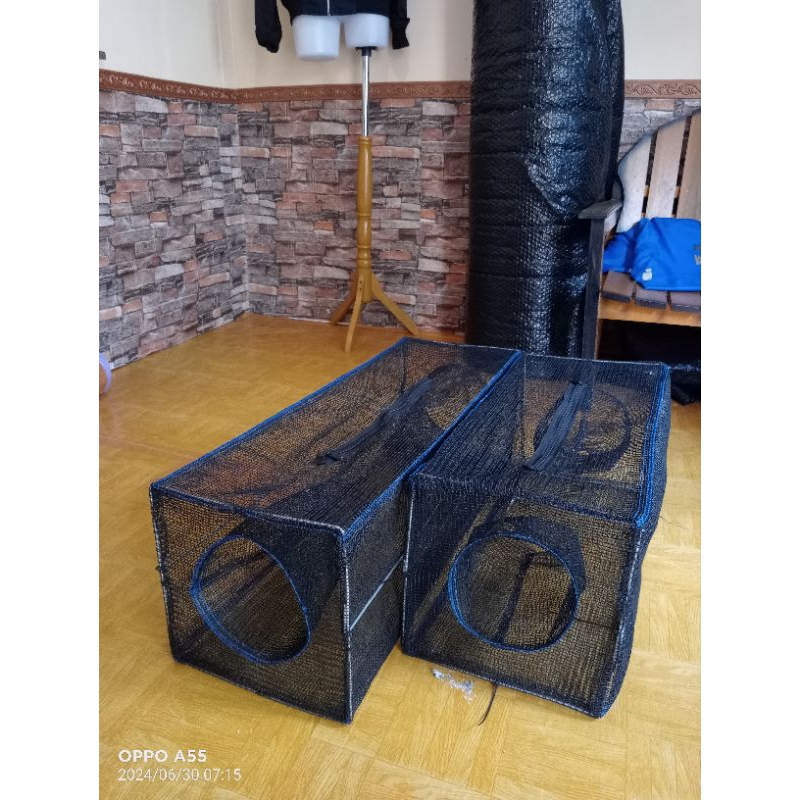 RB jaring perangkap bubu ikan 70x25x25 penangkap kepiting bubu ikan lele,belut,udang kawat anti