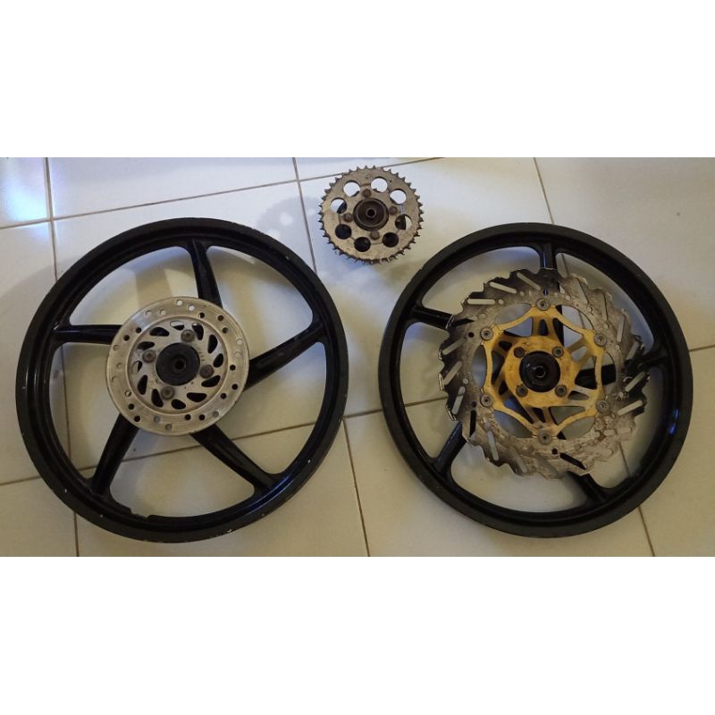 Velg Enkei SupraX 125 Original (old disc depan cekung)