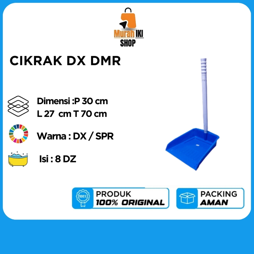 

CIKRAK PLASTIK DX ISI 6 PCS