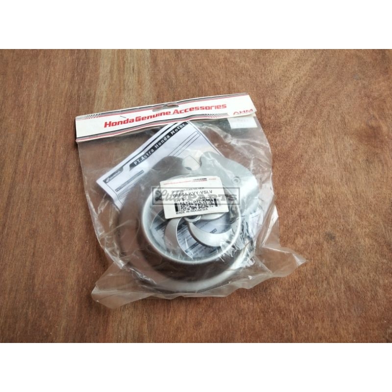 Cover tutup kipas Honda beat karbu karburator silver ori original