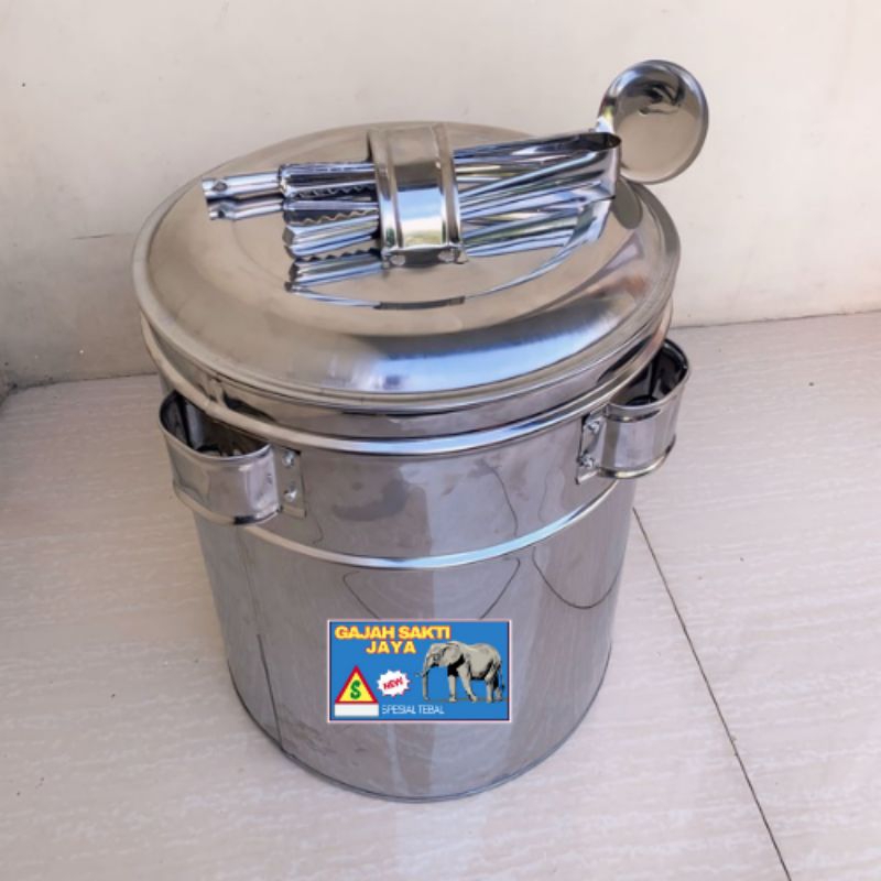 DANDANG BAKSO FULL STAINLES UKURAN 34CM JUMBO BESAR BISA COD