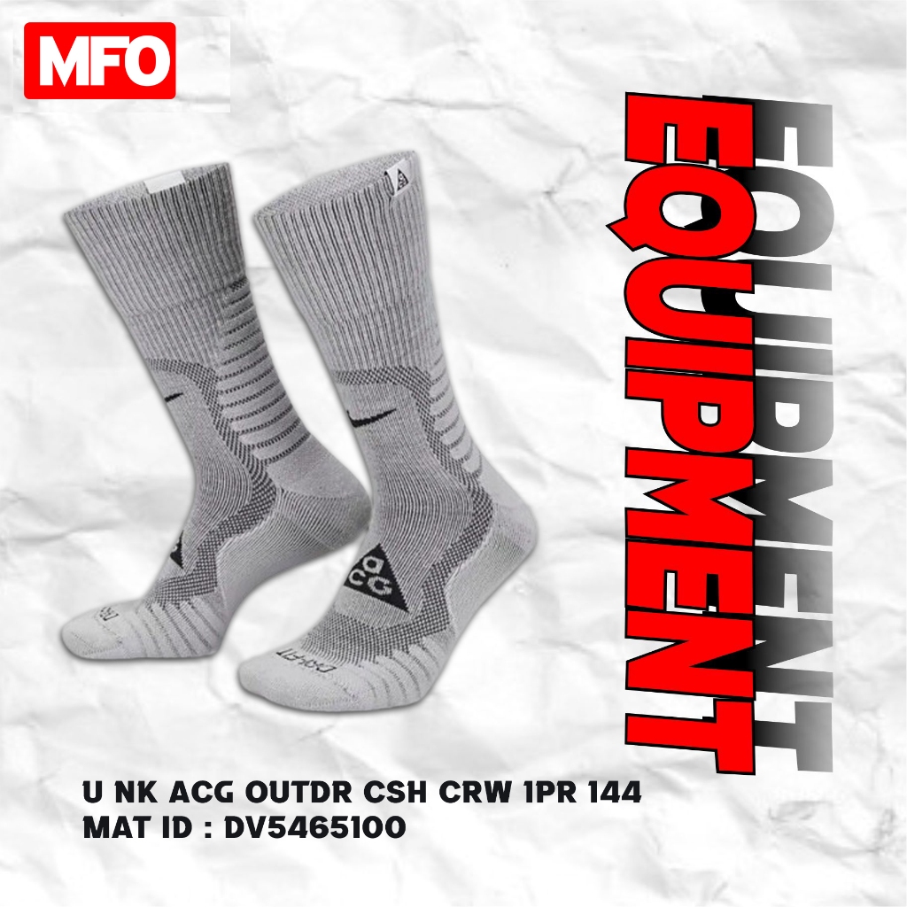 U   ACG OUTDR CSH CRW 1PR 144     KAOS KAKI   ACG DV5465100