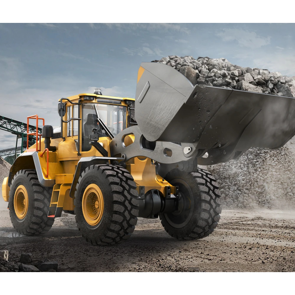 RC Double E 592 Wheel Loader Bulldozer Volvo L260H