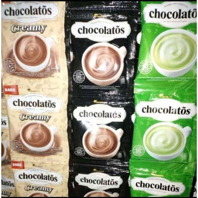 

Chocolatos drink 1 renceng isi 10 pcs @26 gr