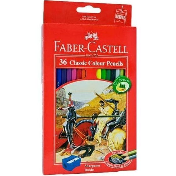 

TBMO 36 CLASSIC HT COLOUR PENCILS FABER-CASTEL 115856