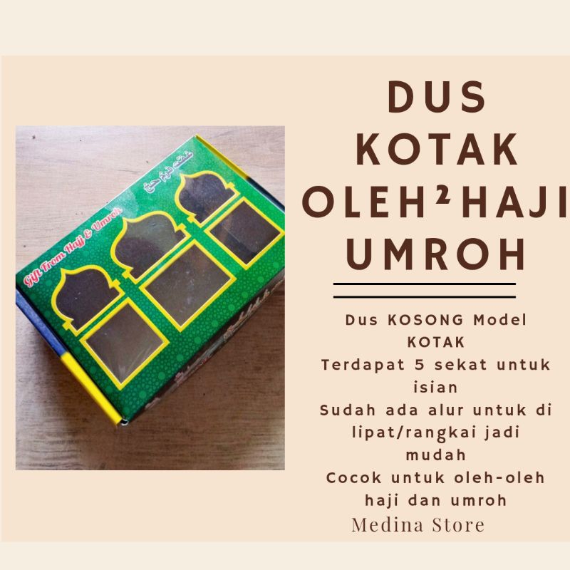 

Dus oleh oleh haji dan umroh | Dus kosong model box kotak oleh-oleh haji dan umroh
