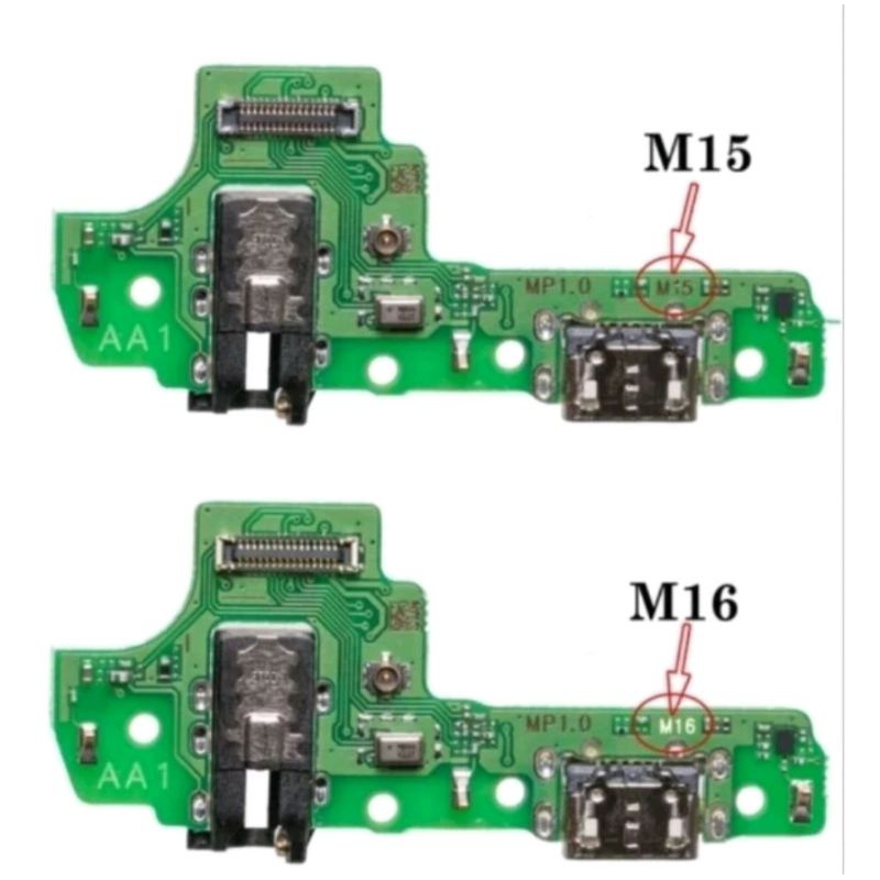 Pcb Konektor Charger Samsung A10S A107 A107F Papan Cas ORIGINAL Full IC