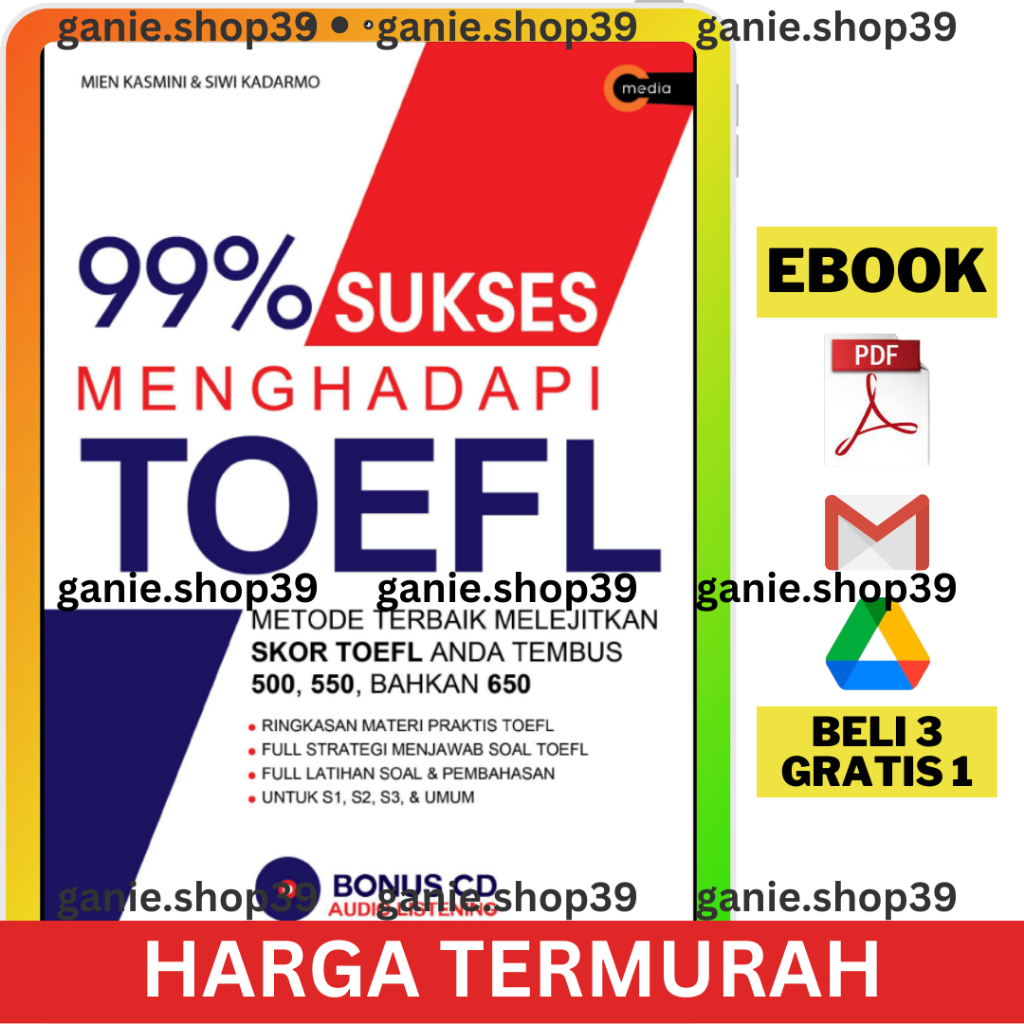 

[286] BUKU 99% SUKSES MENGHADAPI TOEFL