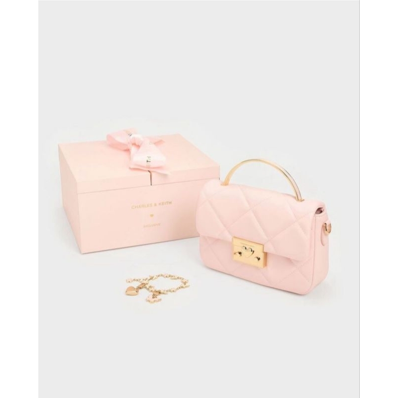 Tas Ck Gift Set Pink