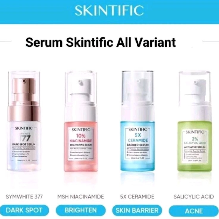 SKINTIFIC Serum - Skintific Lactic Acid Skin Renewal Exfoliating Serum 20ml - Serum Exfoliasi Skinti
