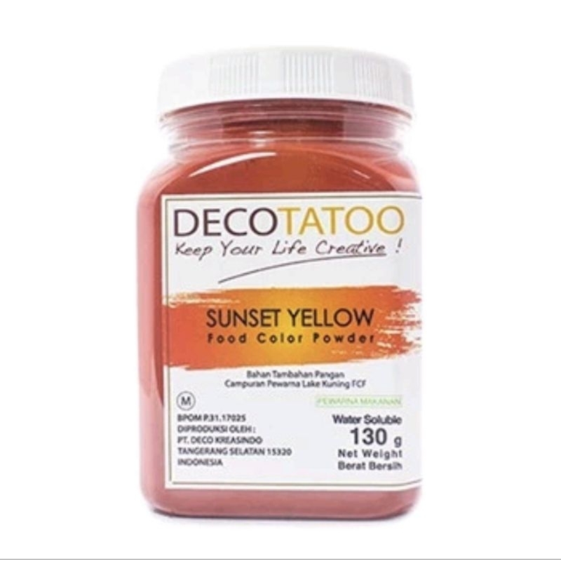 

decotato sunset yellow 130 gr