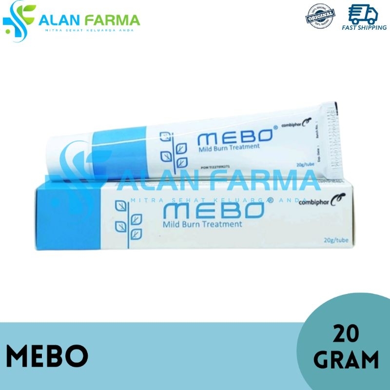 Mebo Cream 20 gram | Mebo Salep Luka Bakar 20 gram | Mebo Krim