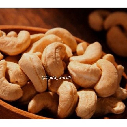 

TERBAIK 1kg Mede Tawar Oven Plain Roasted Cashew kacang mete panggang
