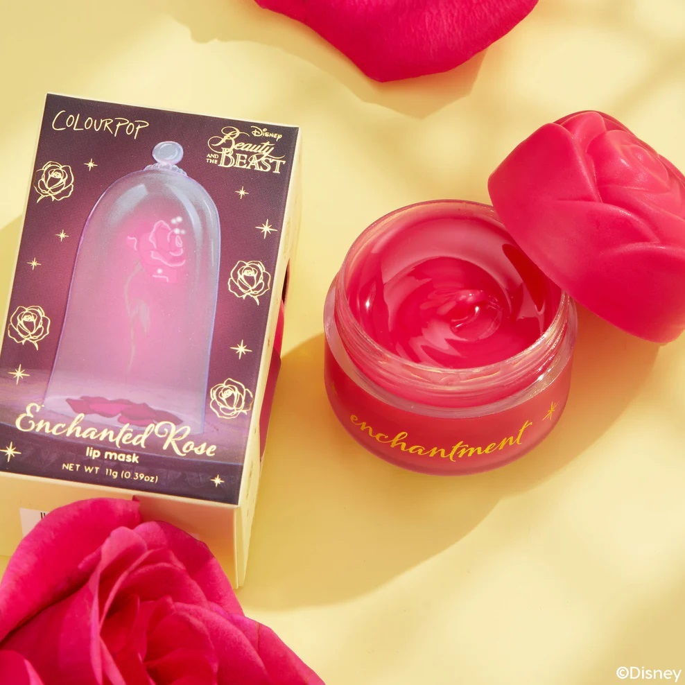 Colourpop Disney Beauty And The Beast Enchanted Rose Lip Mask