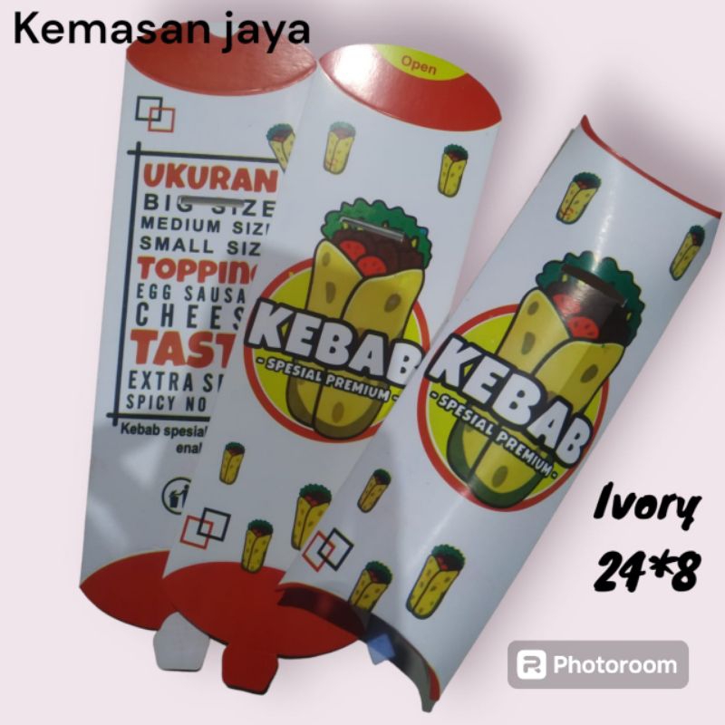 

kertas kebab ivory 50 pcs murah