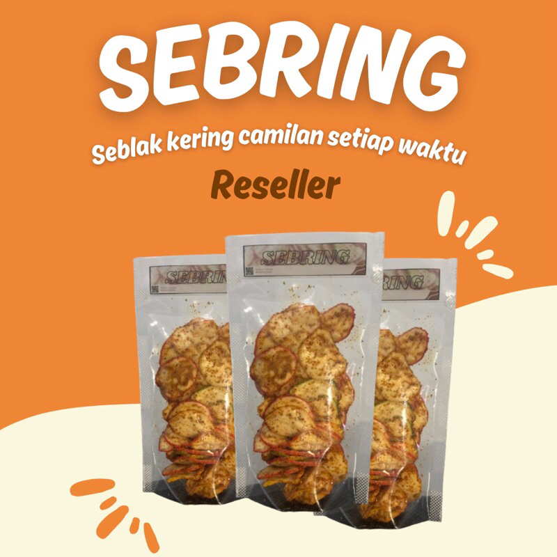 

[50PCS] SEBRING - Seblak kering kerupuk bawang pedas reseller