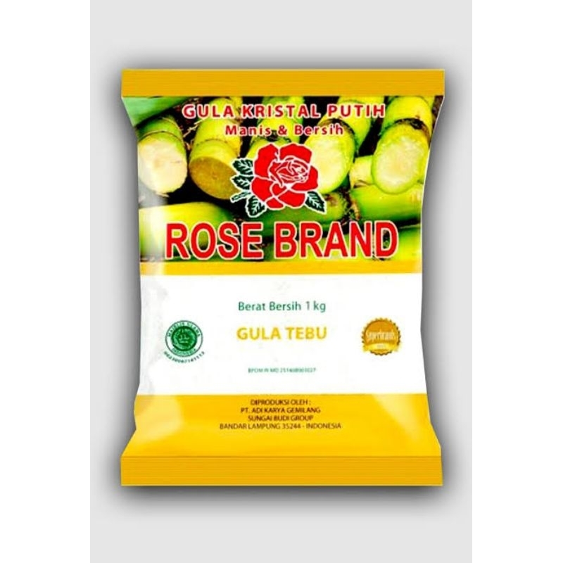 

Gula Tebu Rose Brand Berat 1 Kg