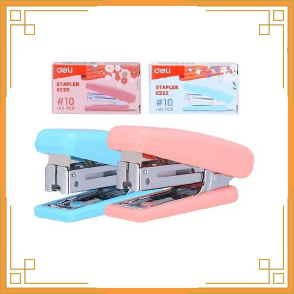 

Deli Stapler Sekolah 10sheets dengan jepretan halus E0222