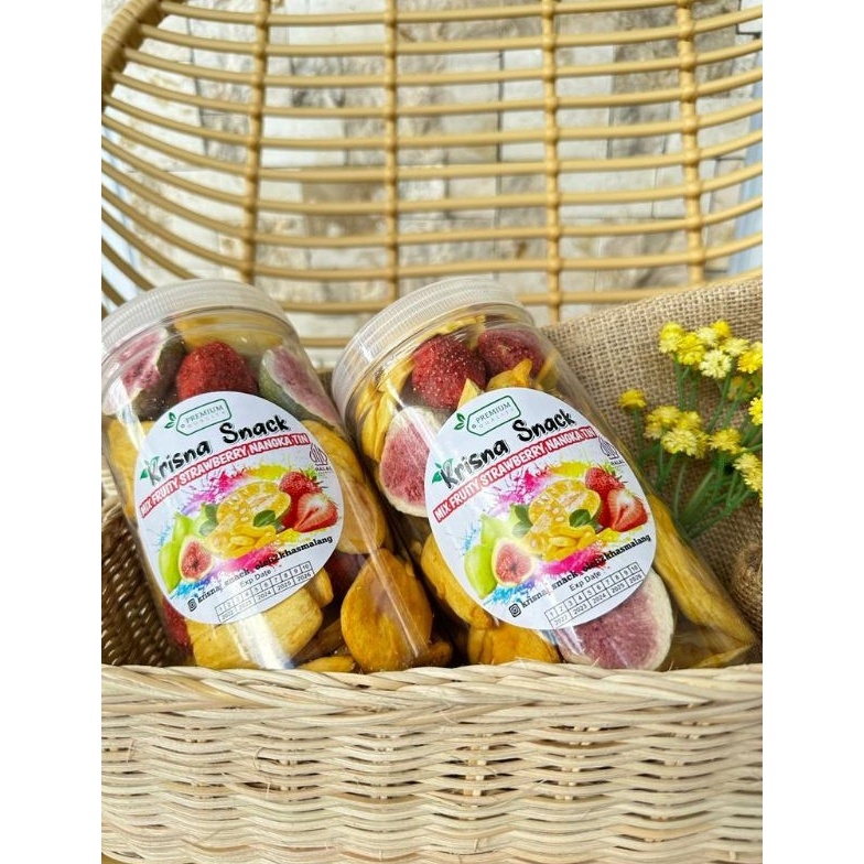 

TERUPDATE KERIPIK BUAH MIX PREMIUM STRAWBERRY KOREA NANGKA DAN BUAH TIN TOPLES 1ML