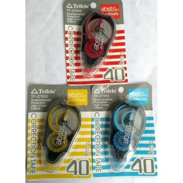 

DISCOUNT TipEx Kertas Correction Tape Trifelo TFCT912 4m