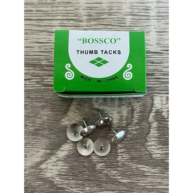 Paku Payung 1 Kotak Besar | [1 ktk Besar Isi 10 Ktk Kecil] Thumb Tacks Paku Pencet | Paku Payung | T