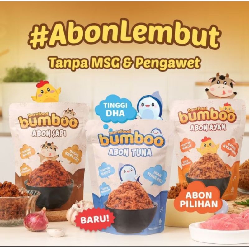 

Bumboo Abon Daging Ikan Tuna Asli Non MSG