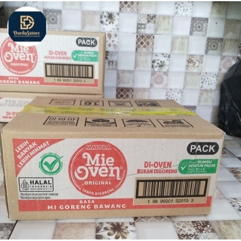 Mie Oven Mayora Goreng Bawang 1 Dus isi 24pcs
