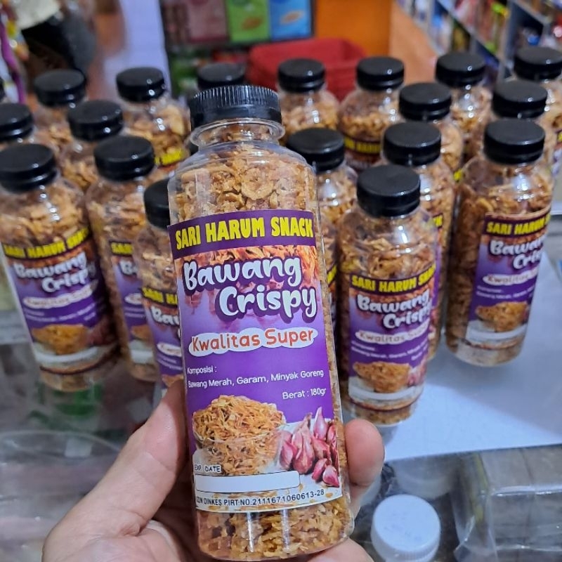 

SHS BAWANG GORENG CRISPY 250ml 90gr asli no campuran