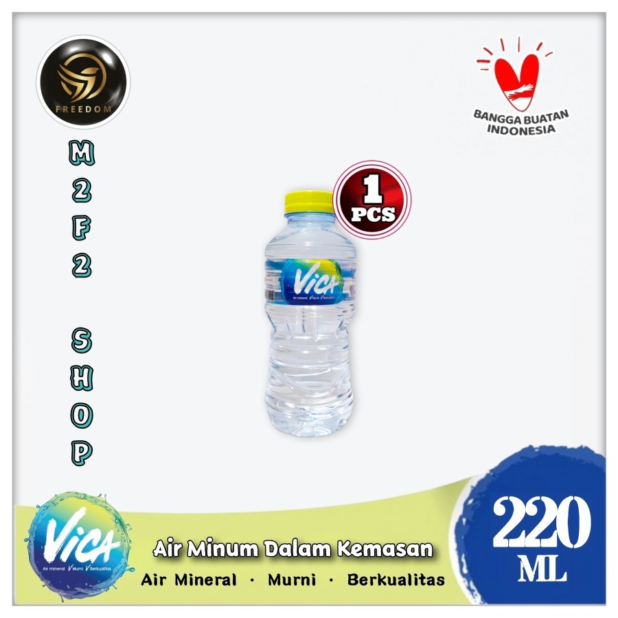

Air Mineral Vica Baby Mini Botol Pet - 220 ml (Kemasan Satuan)