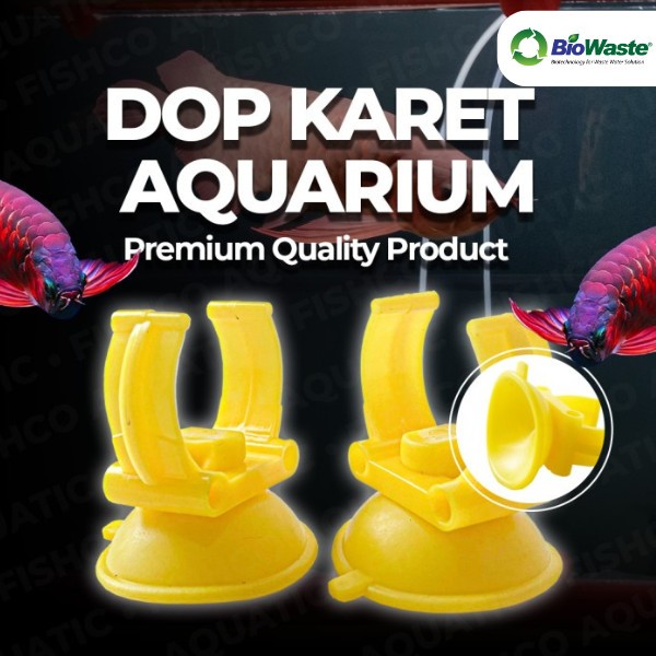 Fishco Dop Karet Lampu Aquarium Suction Cup – Karet Heater