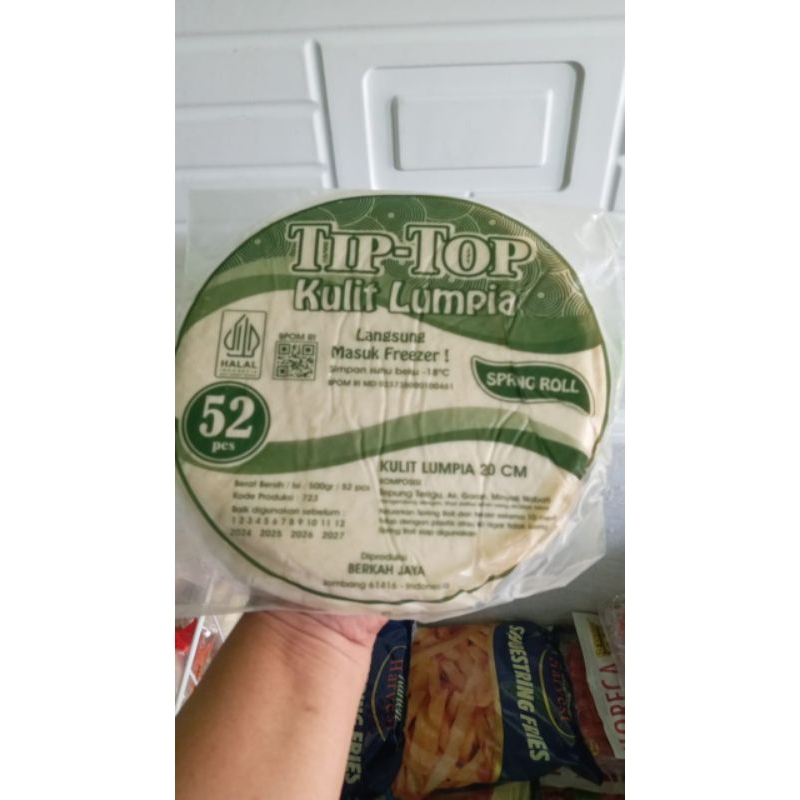 

Kulit lumpia isi 50 lembar