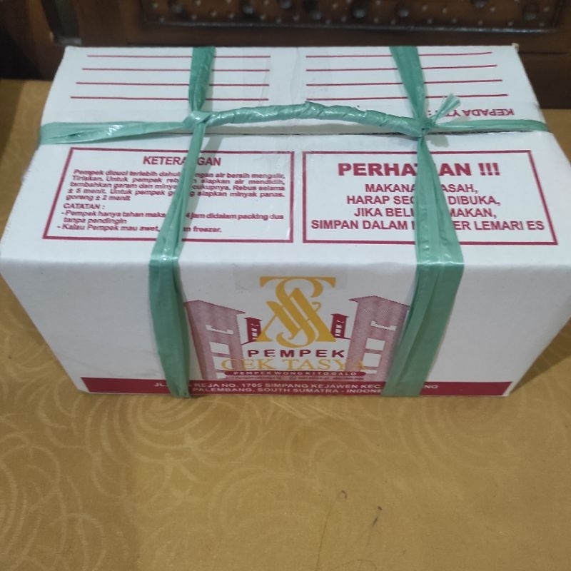 pempek Tasya Palembang isi 50 pcs kemasan vacuum