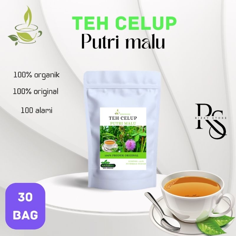 

TEH CELUP PUTRIMALU PENAMBAH KEPERKASAAN DAN MAMPU MENGATASI BERBAGAI PENYAKIT ISI 30 BAG